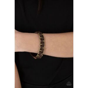 Gone Rogue Brass Bracelet